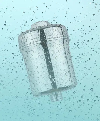 Filters out toxins that damage and dry your hair